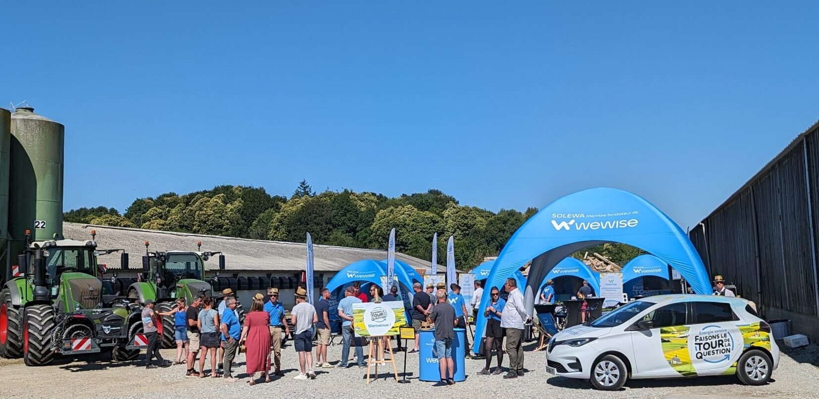 « Énergie solaire, faisons le tour de la question ! » : 228 participants au premier événement itinérant de Solewa